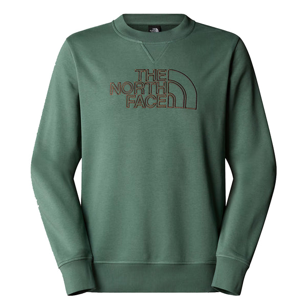 The North Face - Drew Peak Duck Green Latte Sweater - NF0A8C1C - DUCK/GREEN/LATTE