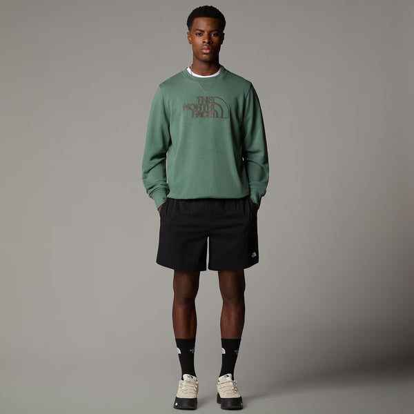 The North Face - Drew Peak Duck Green Latte Sweater - NF0A8C1C - DUCK/GREEN/LATTE