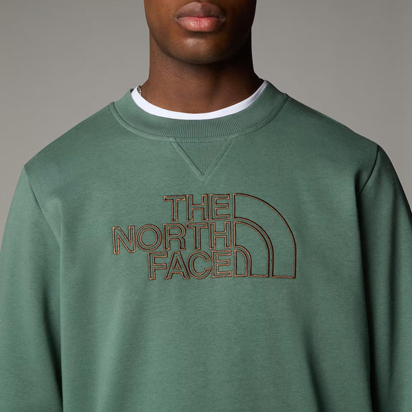 The North Face - Drew Peak Duck Green Latte Sweater - NF0A8C1C - DUCK/GREEN/LATTE