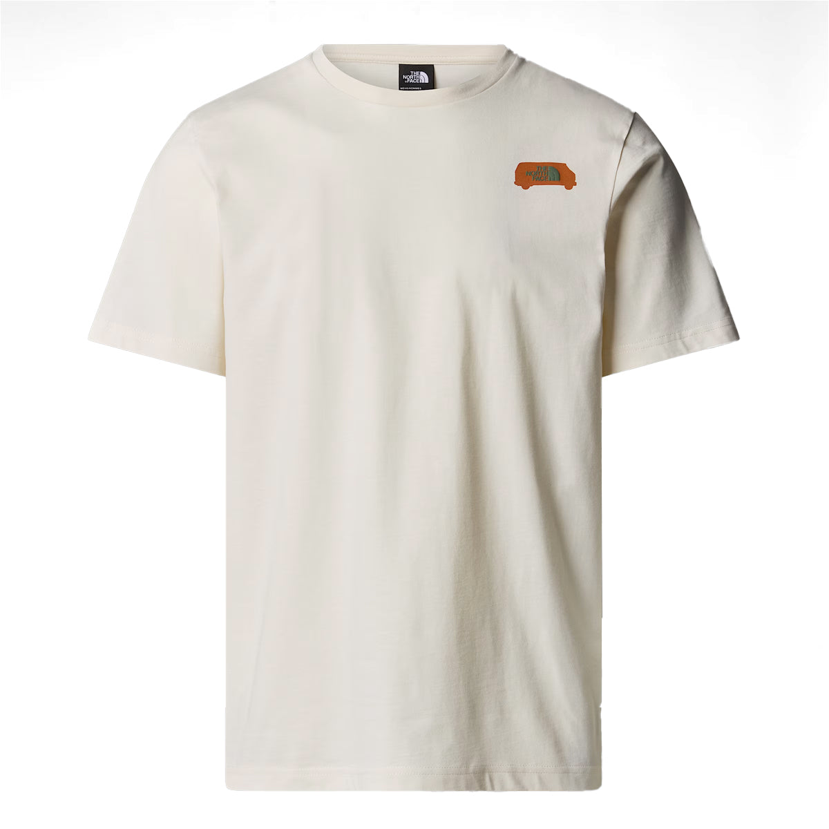 The North Face - Outdoor Graphic White Dune T-Shirt - NF0A8C1Z - WHITE/DUNE