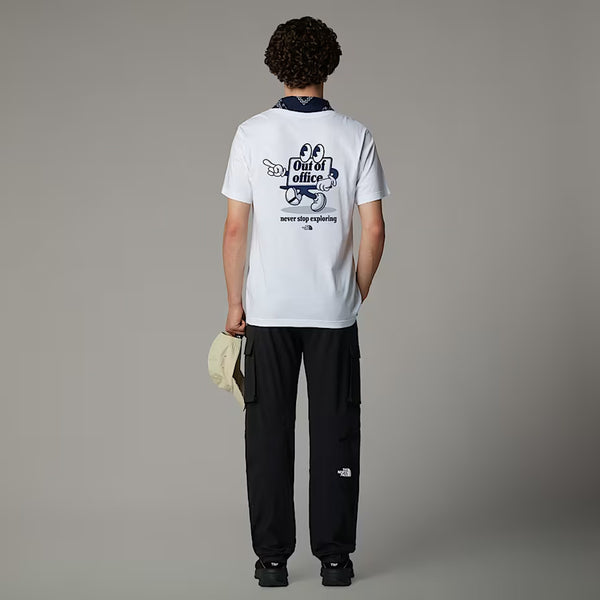 The North Face - Cartoon Logo TNF White T-Shirt - NF0A8C30 - TNF/WHITE