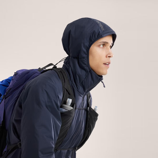 Arc'Teryx - Giacca Atom Hoody Black Sapphire - X000009556 - BLACK/SAPPHIRE