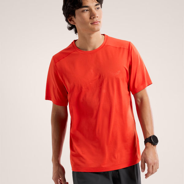 Arc'Teryx - T-Shirt Cormac Logo Dynasty Heather - X000009726 - DYNASTY/HEATHER | Italystation.com