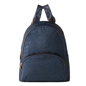 Borbonese - Zaino Medium Denim 934136I15 DENIM | Italystation.com Shop Now at italystation.com