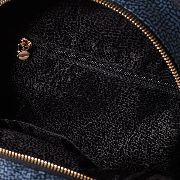 Borbonese - Zaino Medium Denim 934136I15 DENIM | Italystation.com Shop Now at italystation.com