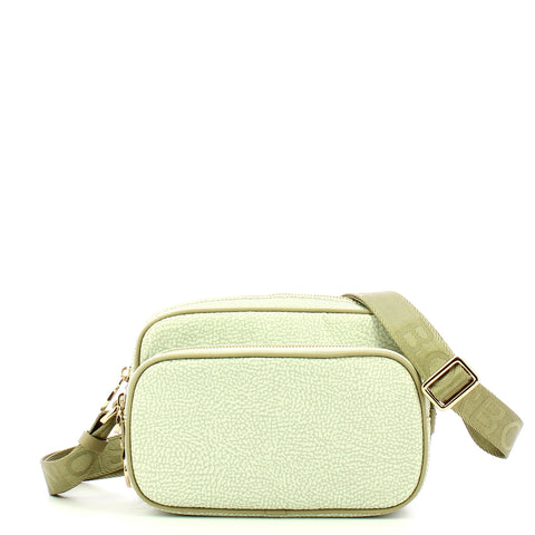 Borbonese - Small Kaki Camera Bag - 934134I15 - KAKI
