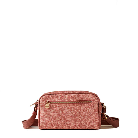 Borbonese - Small Lipstick Recycled Nylon Camer Bag - 934115I15 - LIPSTICK