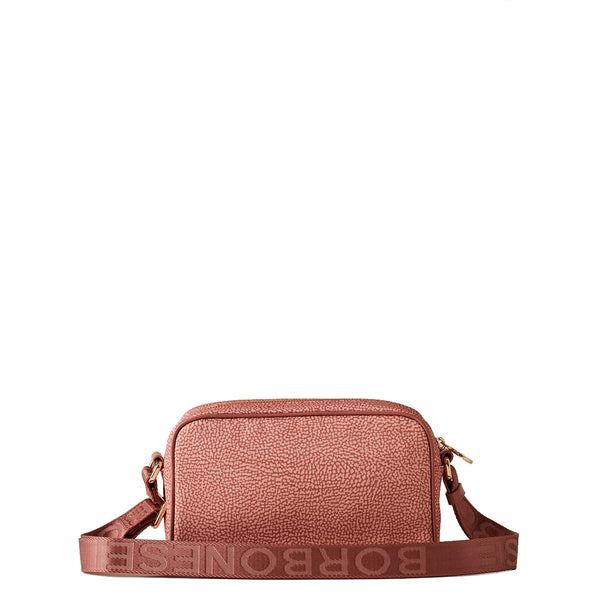 Borbonese - Small Lipstick Recycled Nylon Camer Bag - 934115I15 - LIPSTICK