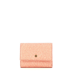 Borbonese - Lipstick Medium Wallet with RFID made of Recycled Nylon - 930161I15 - LIPSTICK