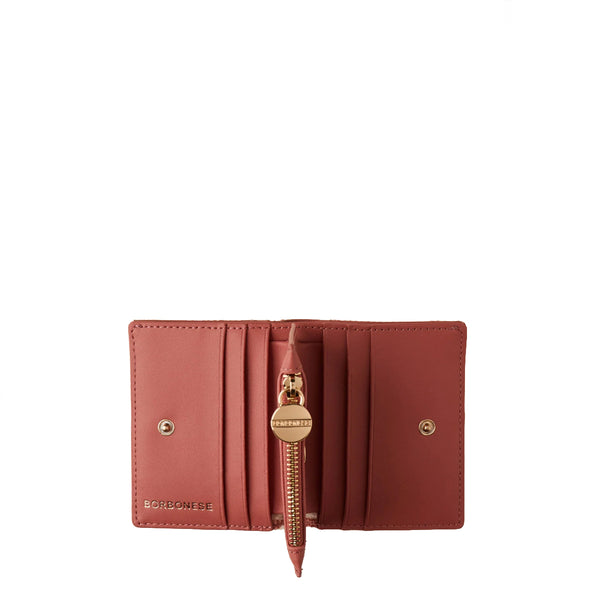 Borbonese - Small Lipstick Wallet - 930163I15 - LIPSTICK