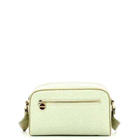 Borbonese - Small Kaki Recycled Nylon Camer Bag - 934115I15 - KAKI