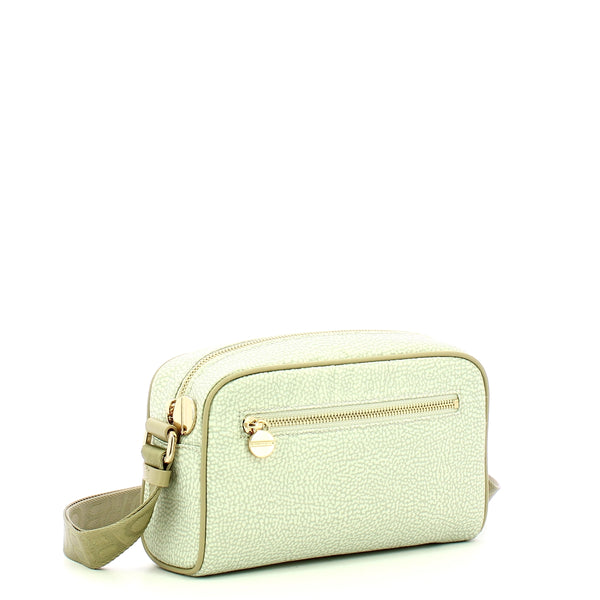 Borbonese - Small Kaki Recycled Nylon Camer Bag - 934115I15 - KAKI