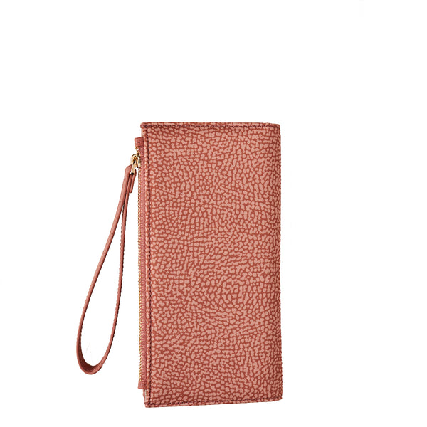 Borbonese - Large Lipstick Wallet - 930162I15 - LIPSTICK