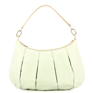 Borbonese - Kaki Medium Hobo Bag - 933077AH1 - KAKI
