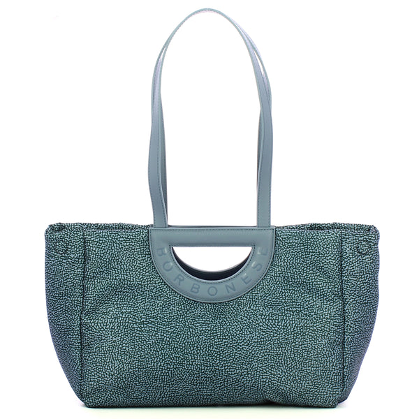 Borbonese - Bouche Medium Denim Shopper - 91010044I15 - DENIM