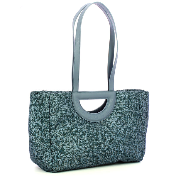 Borbonese - Bouche Medium Denim Shopper - 91010044I15 - DENIM