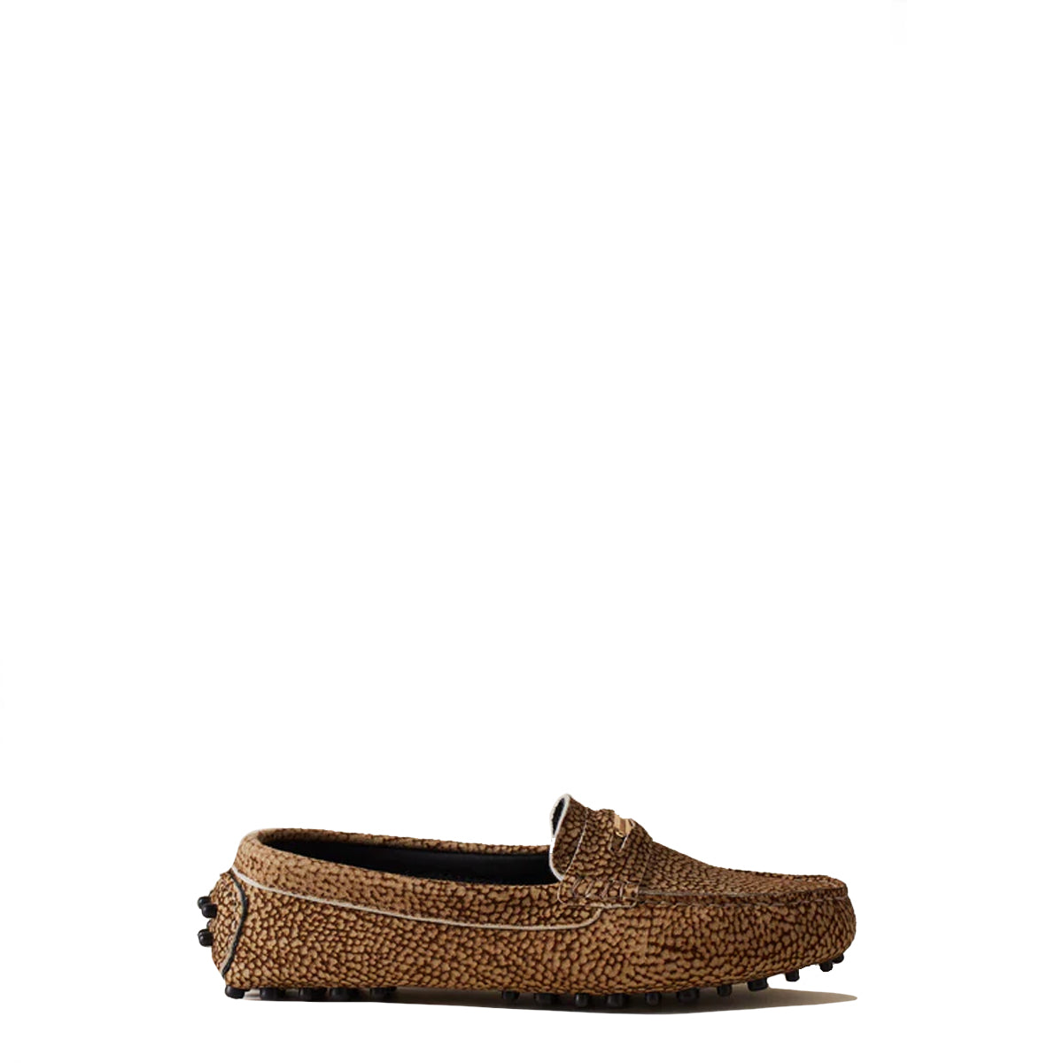 Borbonese - Loafers Car Shoe OP Naturale - 91040023684 - OP/NATURALE