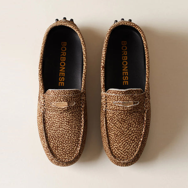 Borbonese - Loafers Car Shoe OP Naturale - 91040023684 - OP/NATURALE