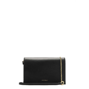 Coccinelle - Pochette Dandy Mini Noir S00550201 NOIR | Italystation.com Shop Now at italystation.com