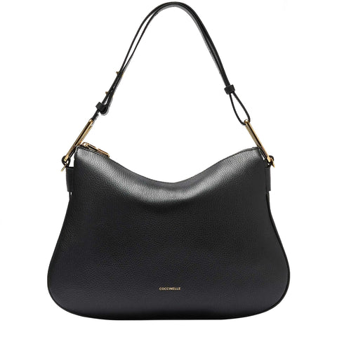 Coccinelle - Borsa a spalla Magie Soft Medium Noir PQR130 | Italystation.com Shop Now at italystation.com