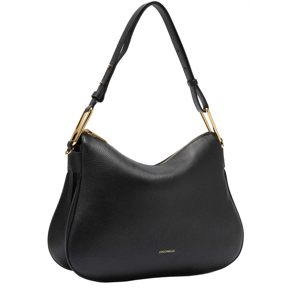 Coccinelle - Borsa a spalla Magie Soft Medium Noir PQR130 | Italystation.com Shop Now at italystation.com