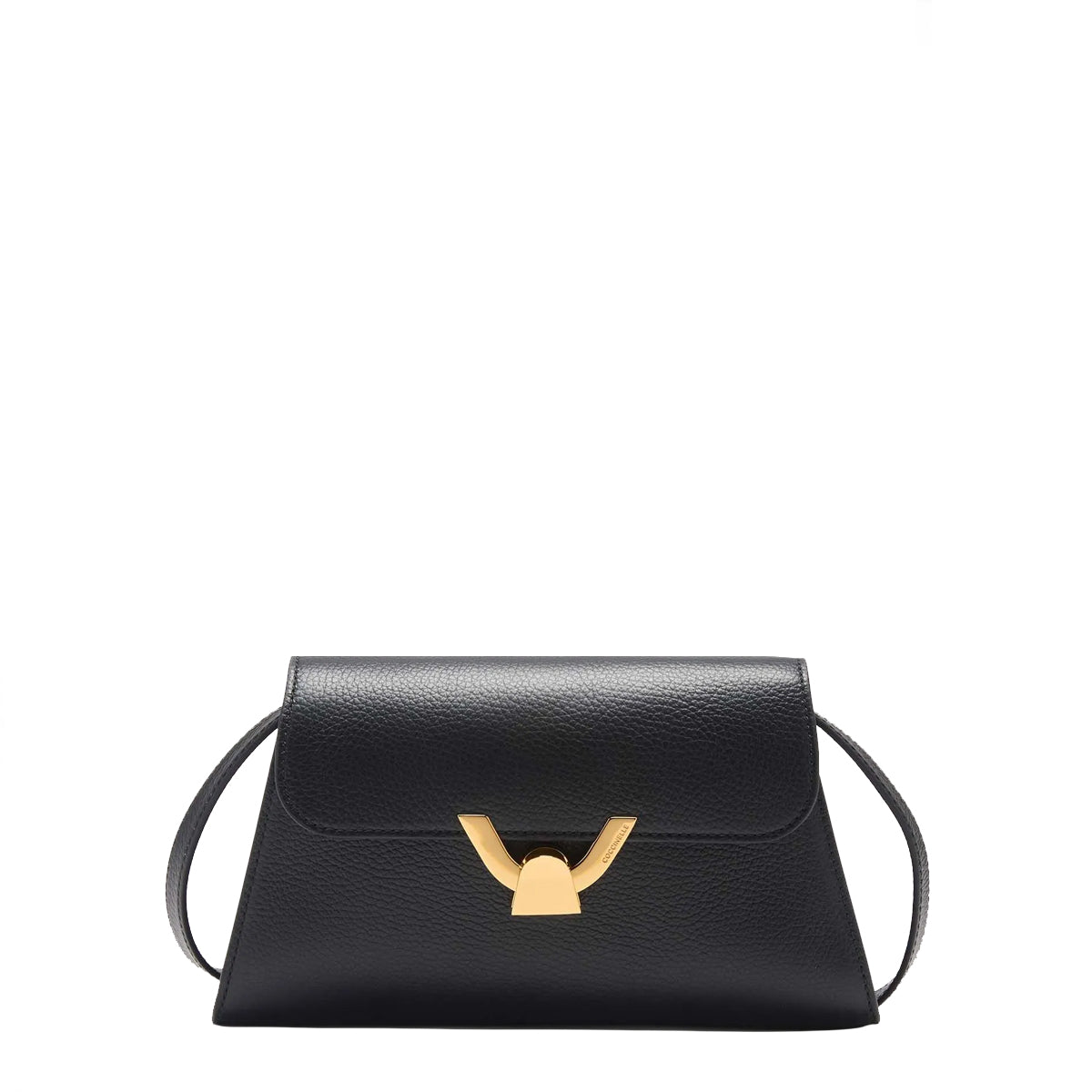 Coccinelle - Borsa a spalla Dew Small Noir QTF120301 NO | Italystation.com Shop Now at italystation.com