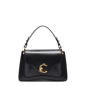Coccinelle - Borsa a mano C-Me Calf Cocker Small Noir SSK | Italystation.com Shop Now at italystation.com