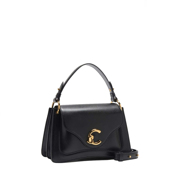 Coccinelle - Borsa a mano C-Me Calf Cocker Small Noir SSK | Italystation.com Shop Now at italystation.com