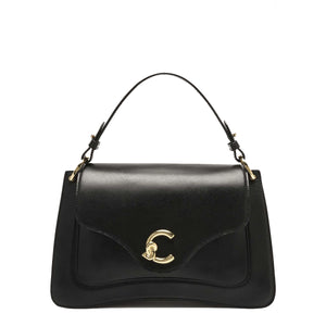 Coccinelle - Borsa a mano C-Me Calf Cocker Medium Noir SS | Italystation.com Shop Now at italystation.com