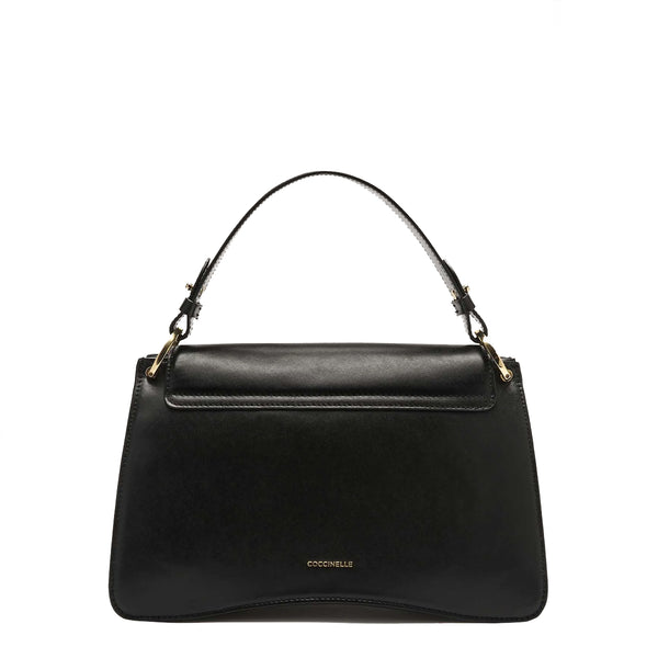 Coccinelle - Borsa a mano C-Me Calf Cocker Medium Noir SS | Italystation.com Shop Now at italystation.com