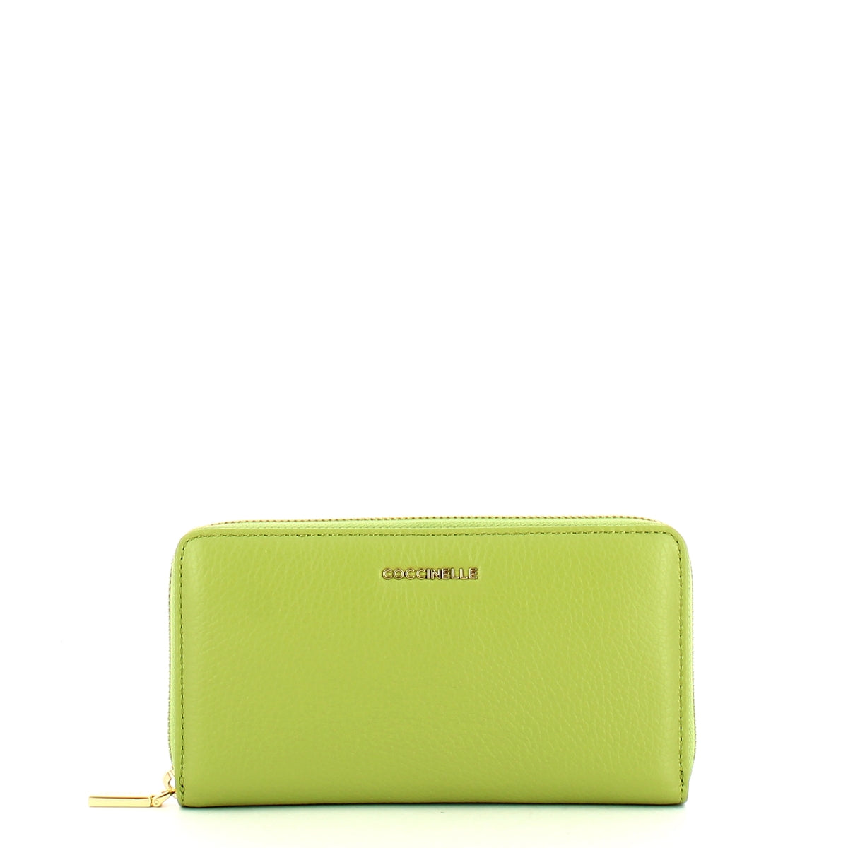 Coccinelle - Portafoglio Metallic Soft Large Zip Around Gua | Italystation.com Shop Now at italystation.com