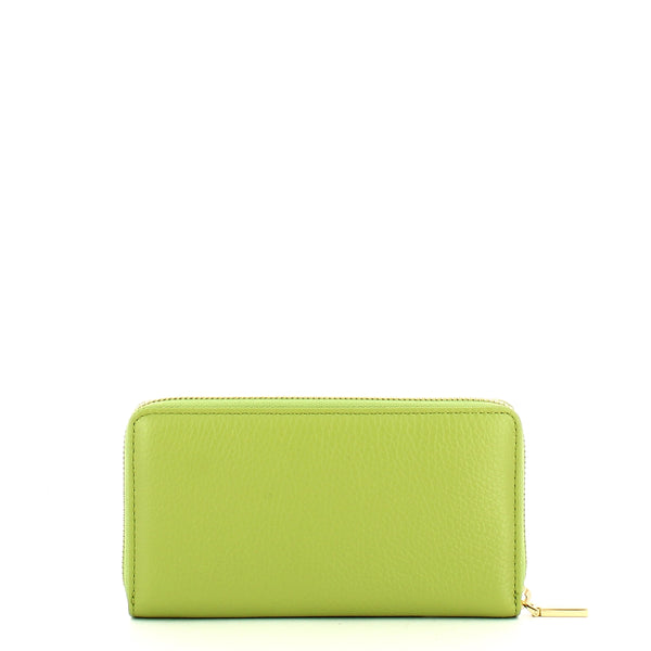 Coccinelle - Portafoglio Metallic Soft Large Zip Around Gua | Italystation.com Shop Now at italystation.com