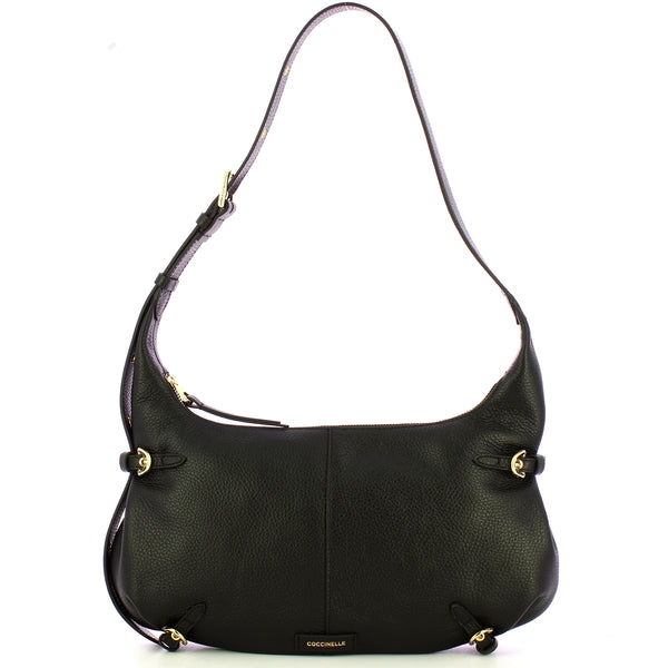 Coccinelle - Borsa a spalla Abigail Noir SO5130201 NOIR | Italystation.com Shop Now at italystation.com