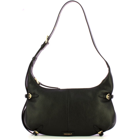 Coccinelle - Borsa a spalla Abigail Noir SO5130201 NOIR | Italystation.com Shop Now at italystation.com