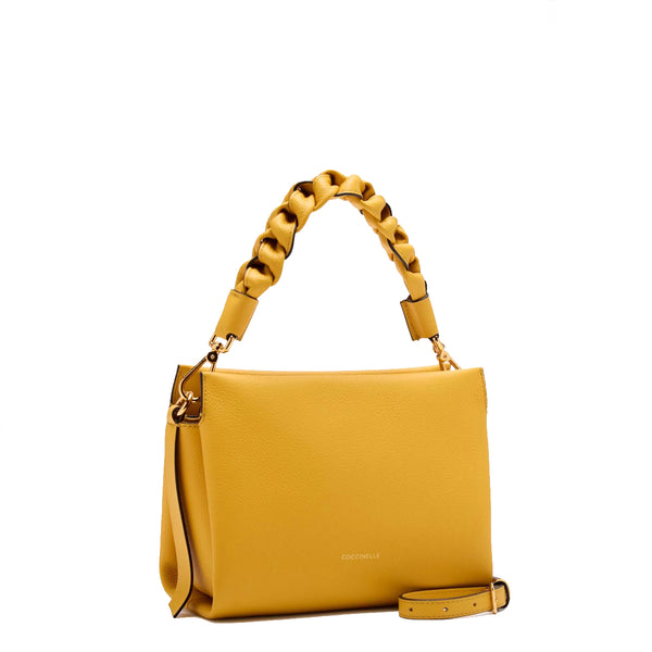 Coccinelle - Borsa a mano Boheme Small Soleado Skin M5058 | Italystation.com Shop Now at italystation.com