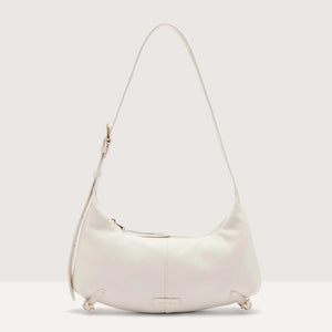 Coccinelle - Borsa a spalla Abigail Small Blanco SO513030 | Italystation.com Shop Now at italystation.com