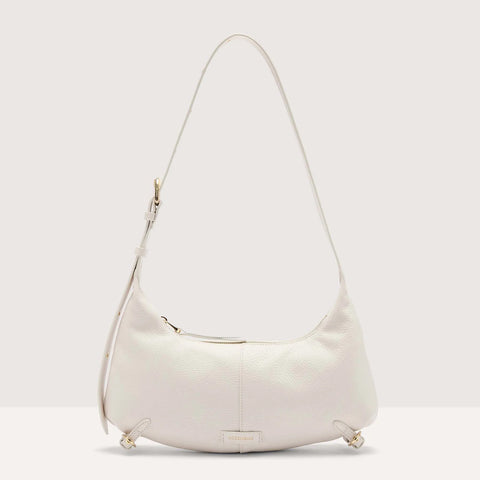 Coccinelle - Borsa a spalla Abigail Small Blanco SO513030 | Italystation.com Shop Now at italystation.com