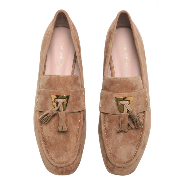 Coccinelle - Beat Suede Skin Loafers - NF1160101 - SKIN