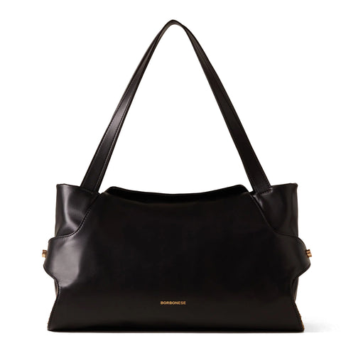 Borbonese - Coupè Nero Medium Shoulder Bag - 923755AM2 - NERO