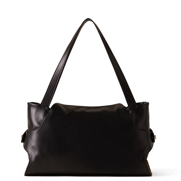Borbonese - Coupè Nero Medium Shoulder Bag - 923755AM2 - NERO