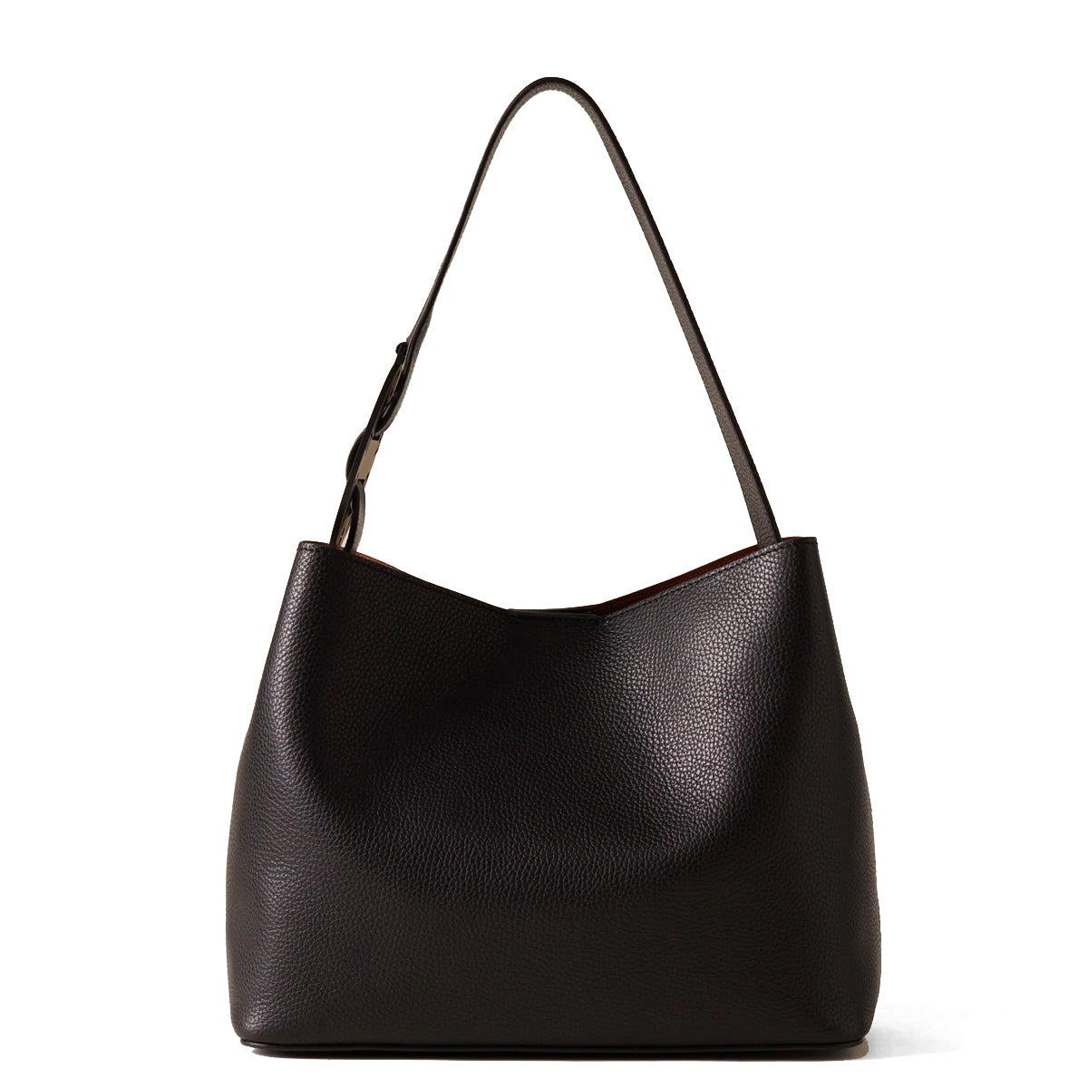 Borbonese - 011 Nero Bucket Bag - 924246AU2 - NERO
