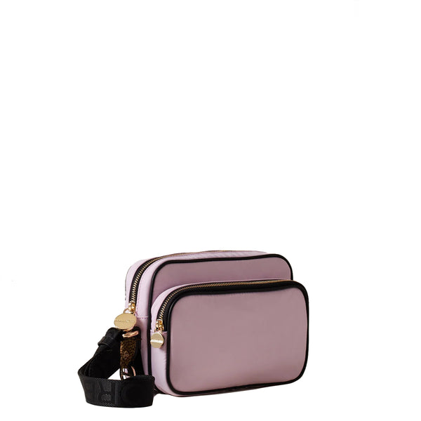 Borbonese - Tracollina Camera Case Ortensia OP Naturale 93 | Italystation.com Shop Now at italystation.com