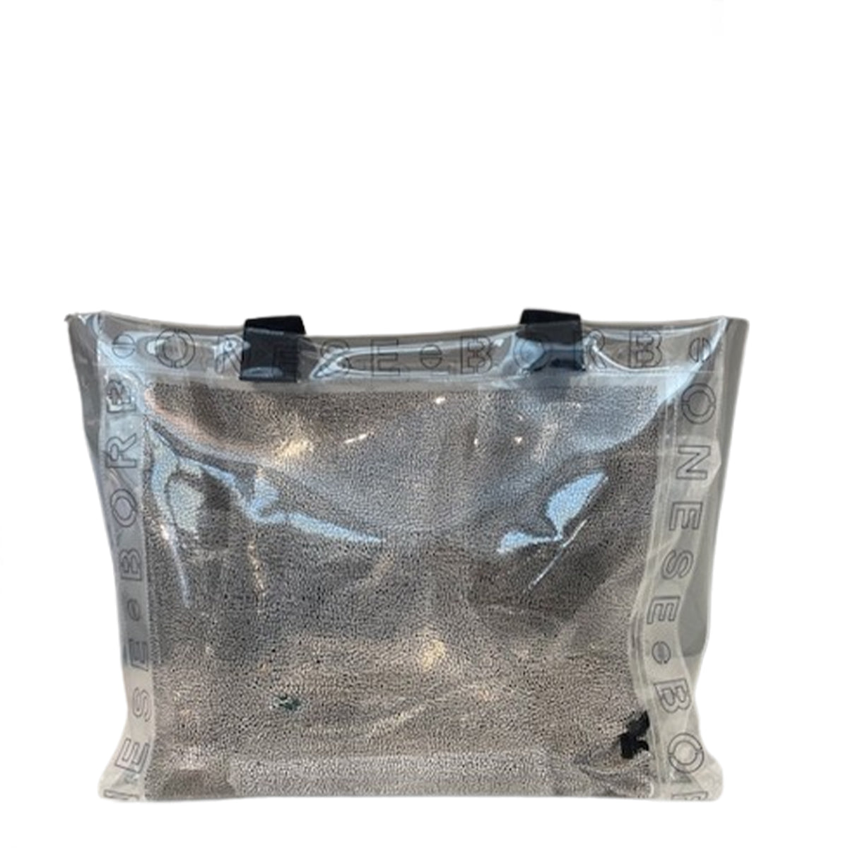 Borbonese - Borsa a spalla Shopping Large - 903011AU9 - OP/NATURALE