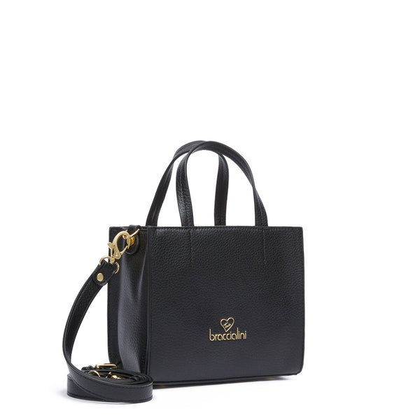 Braccialini - Meg Nero Small Handbag - B18401 YY - NERO