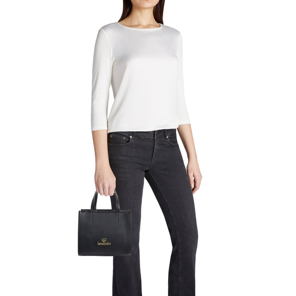 Braccialini - Meg Nero Small Handbag - B18401 YY - NERO