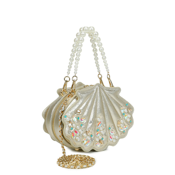 Braccialini - Borsa a mano Shape Conchiglia - B18181 PP - UNICO