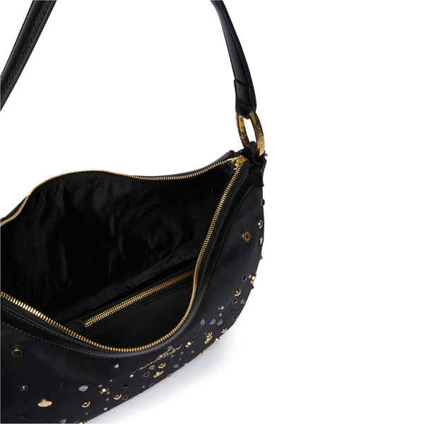 Braccialini - Beth Strass Nero Shoulder Bag - B18262 TY - NERO