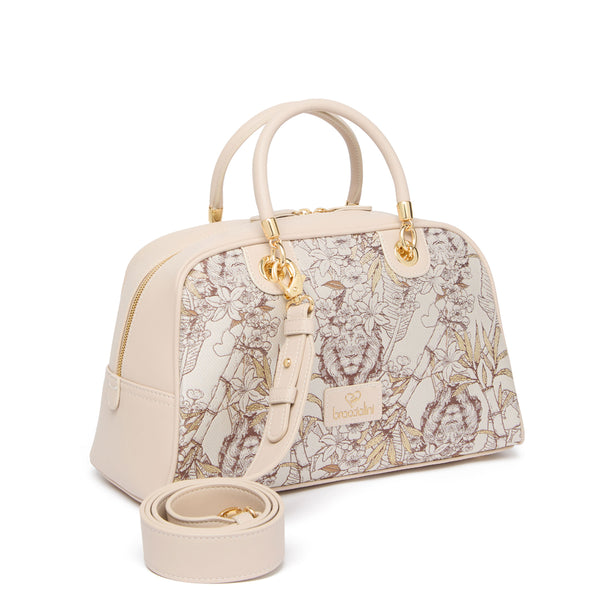 Braccialini - Bauletto Jacquard Beige - B18251 TY - BEIGE
