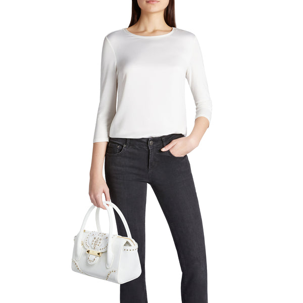 Braccialini - Rock Bianco Bag - B18175 YY - BIANCO