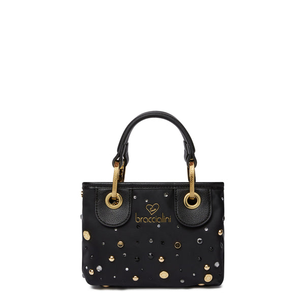 Braccialini - Borsa a mano Beth Strass Nero - B18264 TY - NERO